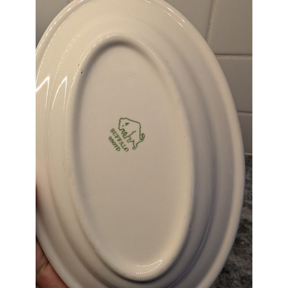 Buffalo Restaurant Ware Small Oval Plate